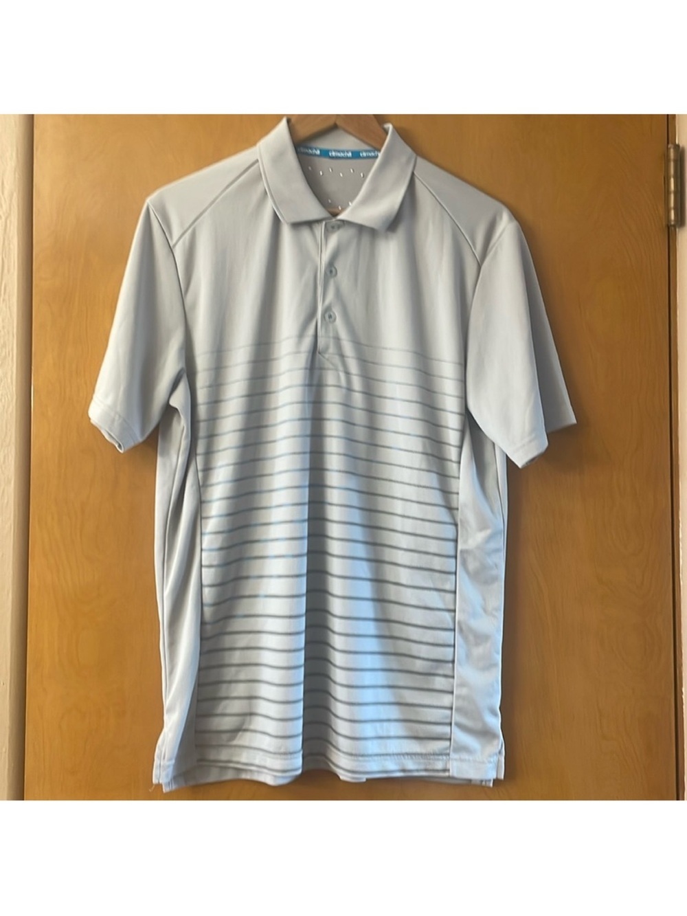 🧡adidas - Grey Climachill Golf Shirt - M
